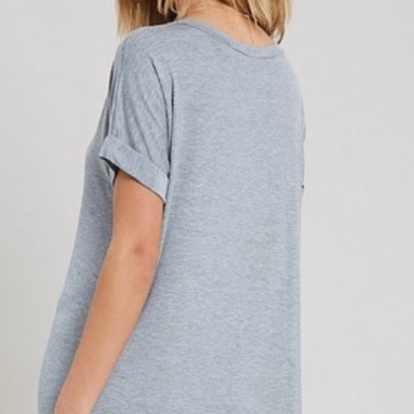 NEW! Gray Maxi Dress! - Picture 5 of 6